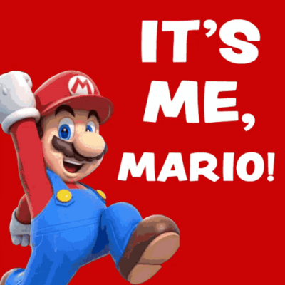 It's me Mario