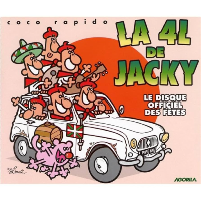 Jacky, Jacky, t'as 4L, t'as 4L, elle est pourrie